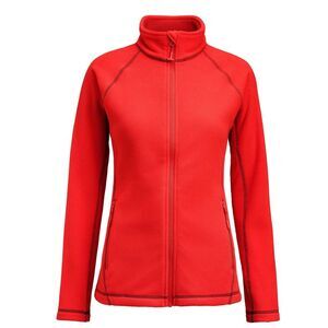 James Harvest Womens/Ladies Zion Fleece Jacket / Red